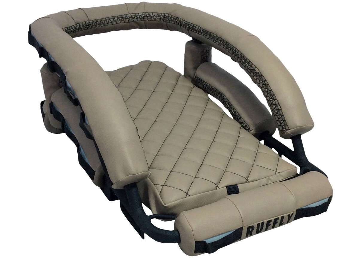 Beige Faux Rawhide with black stitching and Luggage Loops Beige Faux Rawhide with black stitching and Luggage Loops