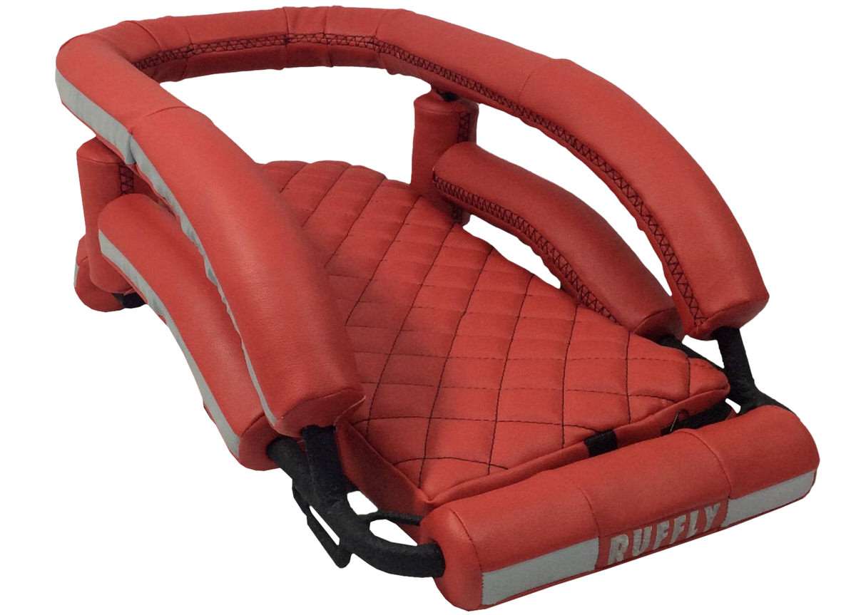 Red Faux Rawhide with black stitching Red Faux Rawhide with black stitching