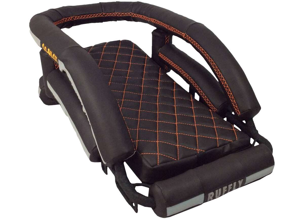 Dark Brown Faux Rawhide with orange stitching Dark Brown Faux Rawhide with orange stitching
