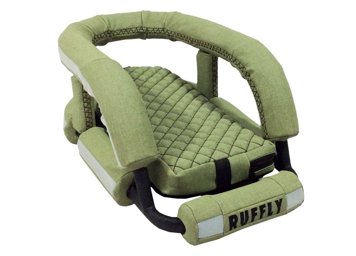 Olive Micro Grip with brown stitching Olive Micro Grip with brown stitching