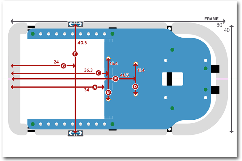 Simple diagram of motorcycle dog carrier design